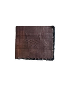 Handmade Leather Unisex Wallet Brown