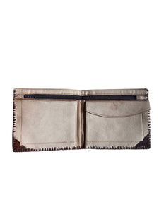 Handmade Leather Unisex Wallet Off White