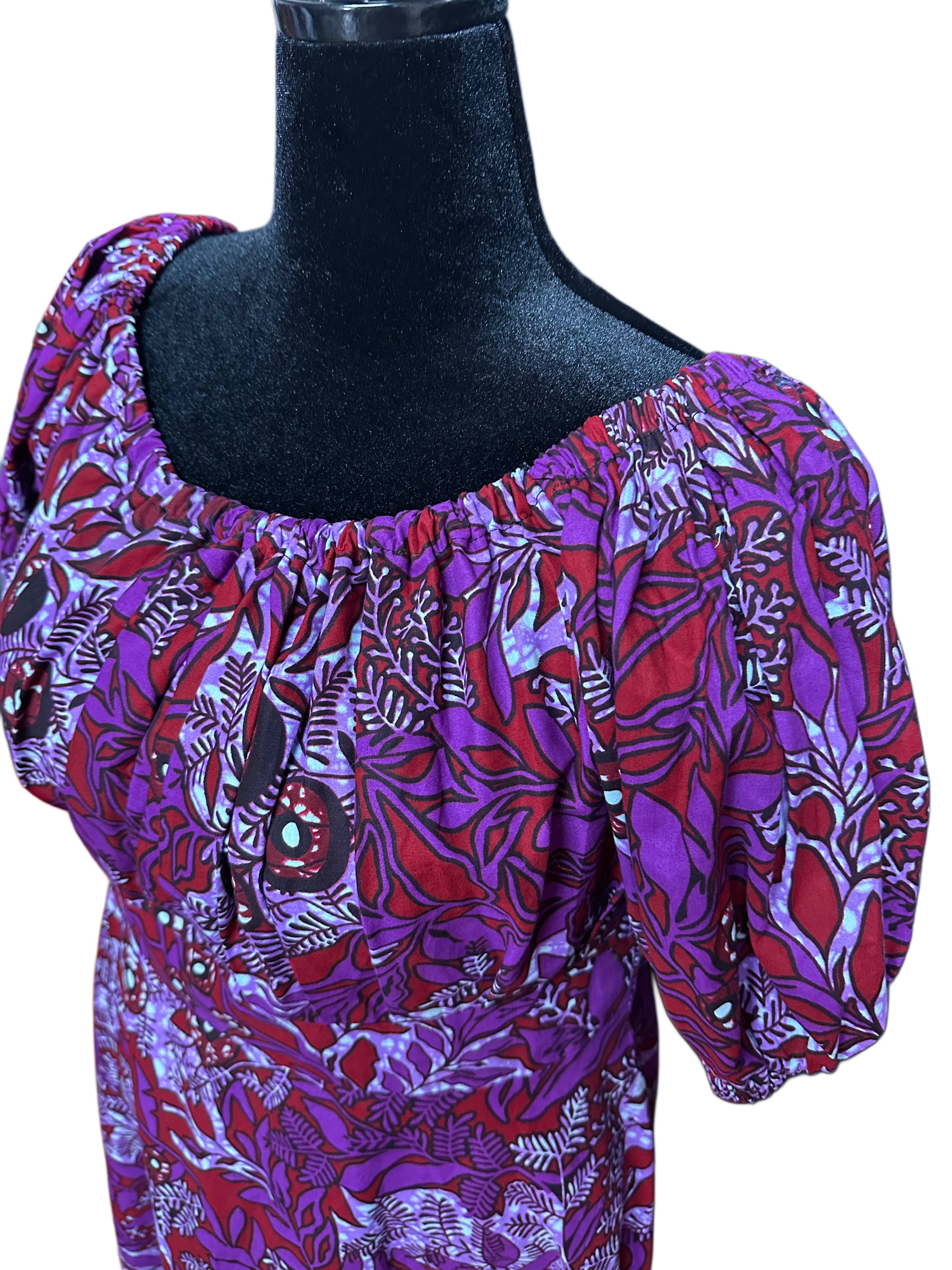 Ankara Handmade A-Line Maxi Dress