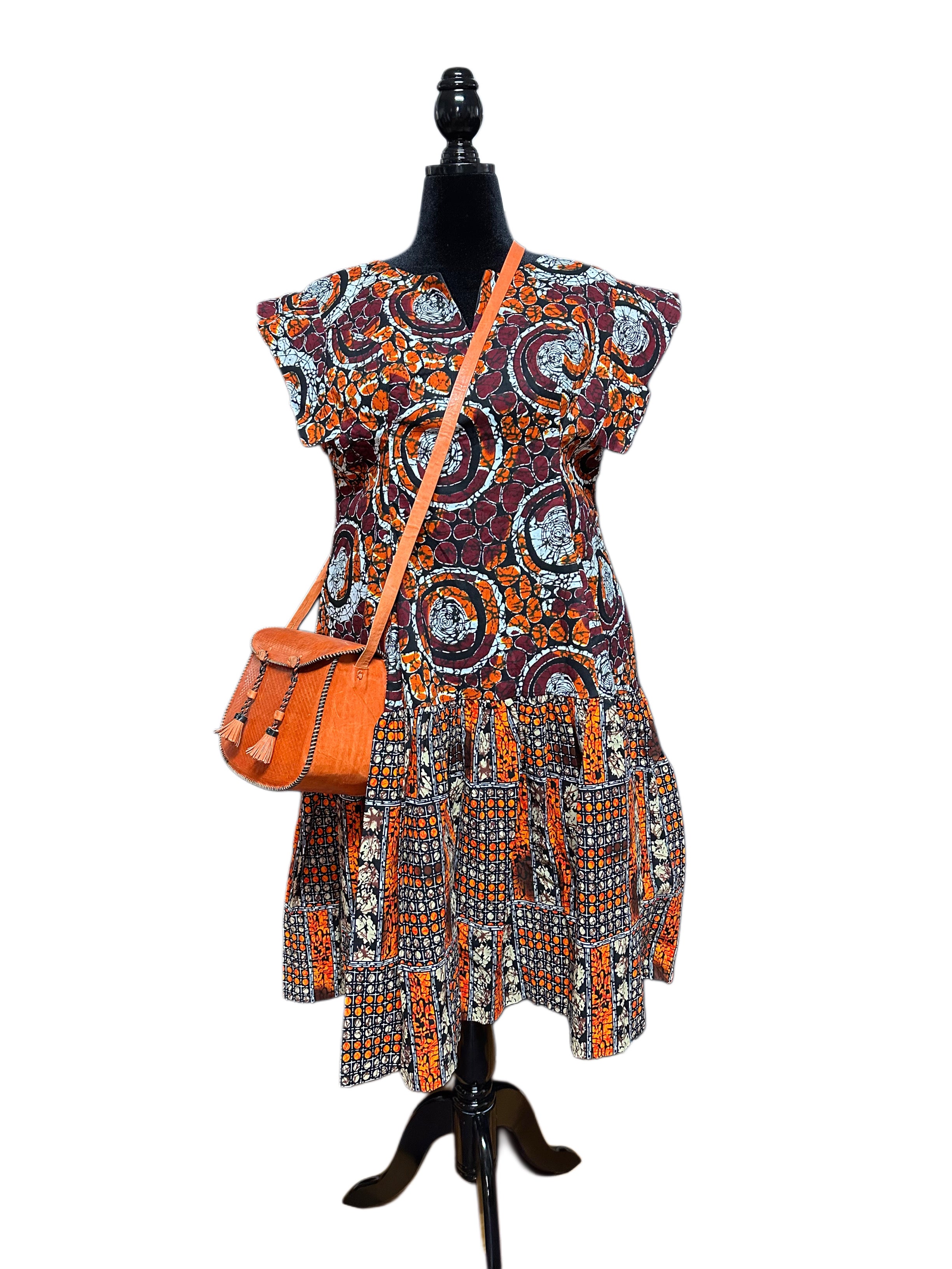Ankara Handmade A-Line Dress