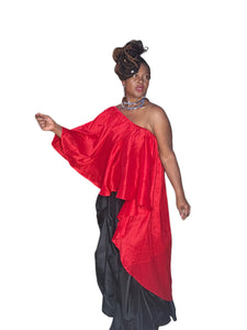 Red Cape Vest