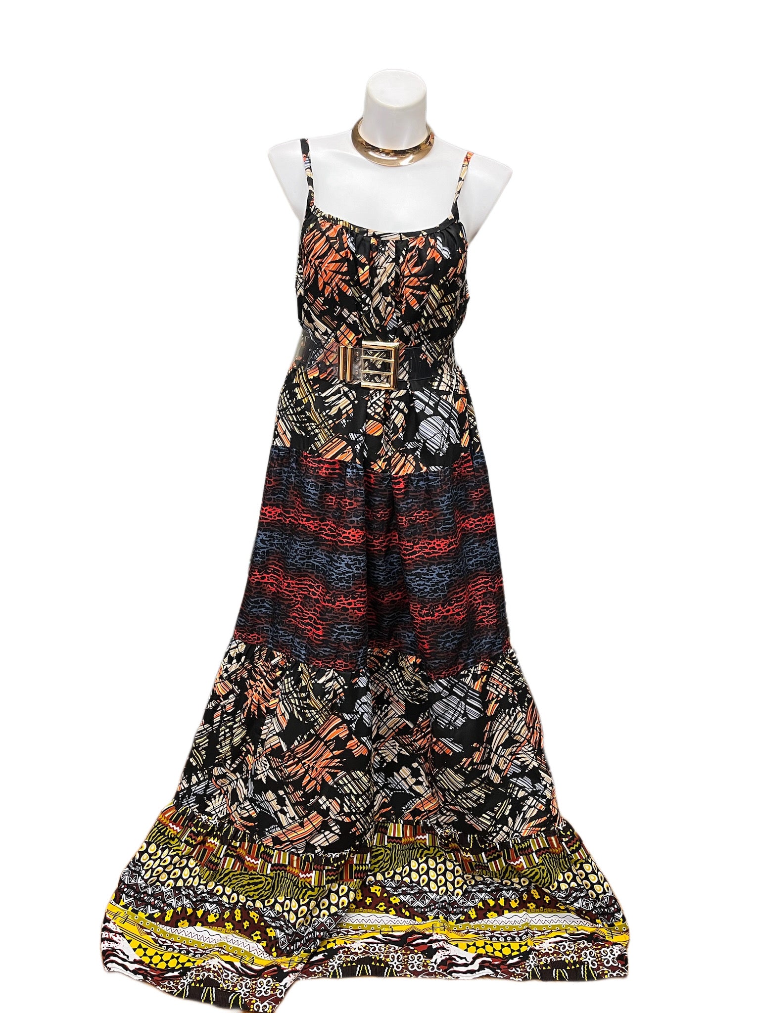 batik print maxi dress One Shoulder Batik Gown, Formal Satin Maxi Dress