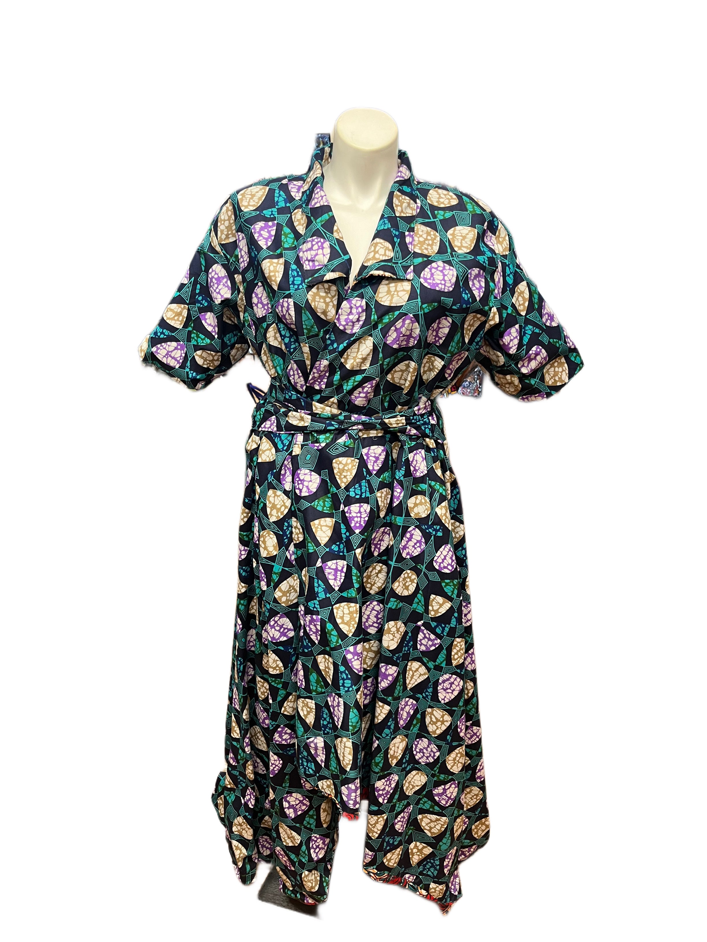 High Low Reversible Jacket Dress