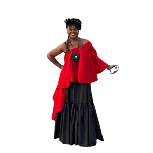 Red Cape Vest