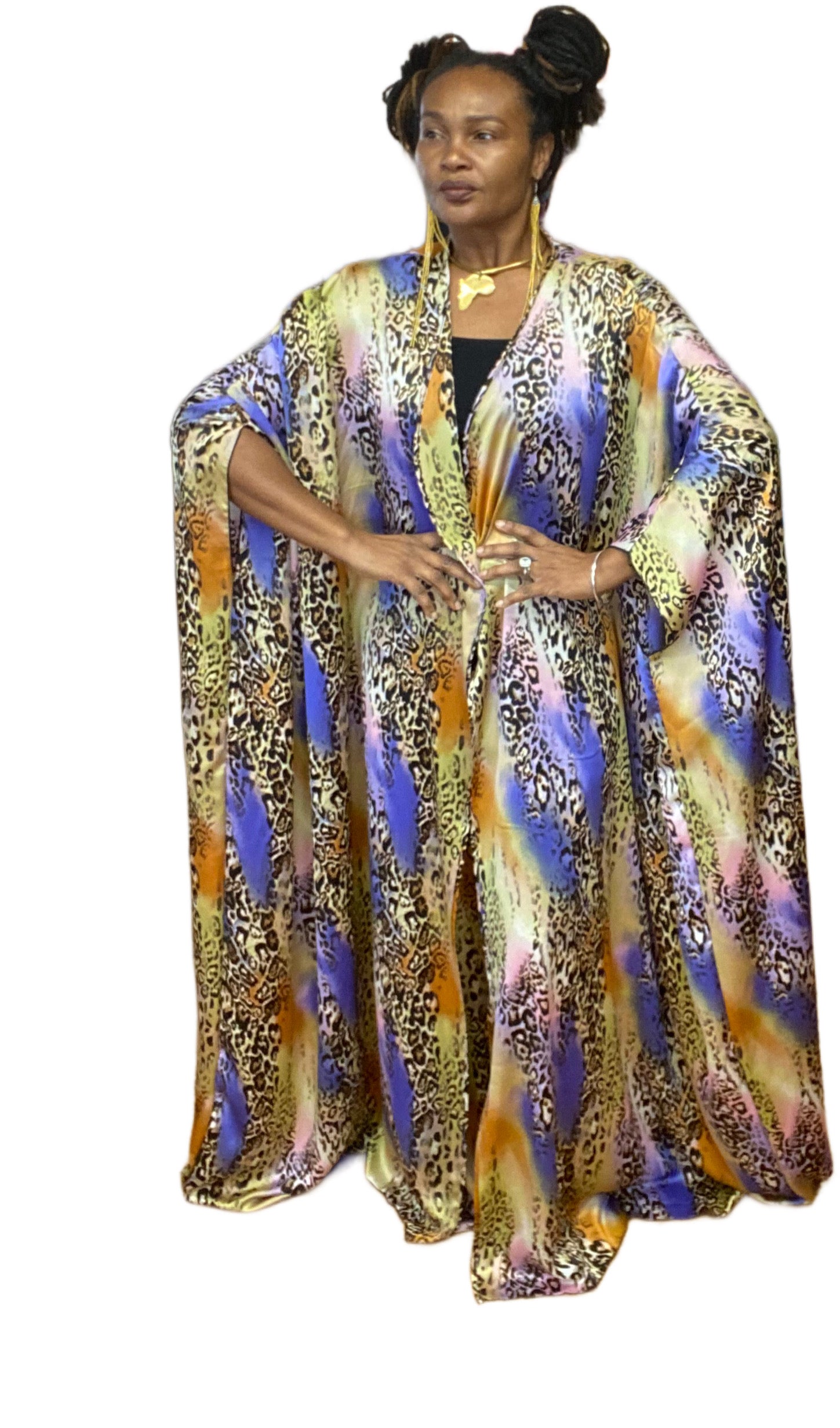 Silky Open Top and Pant Set