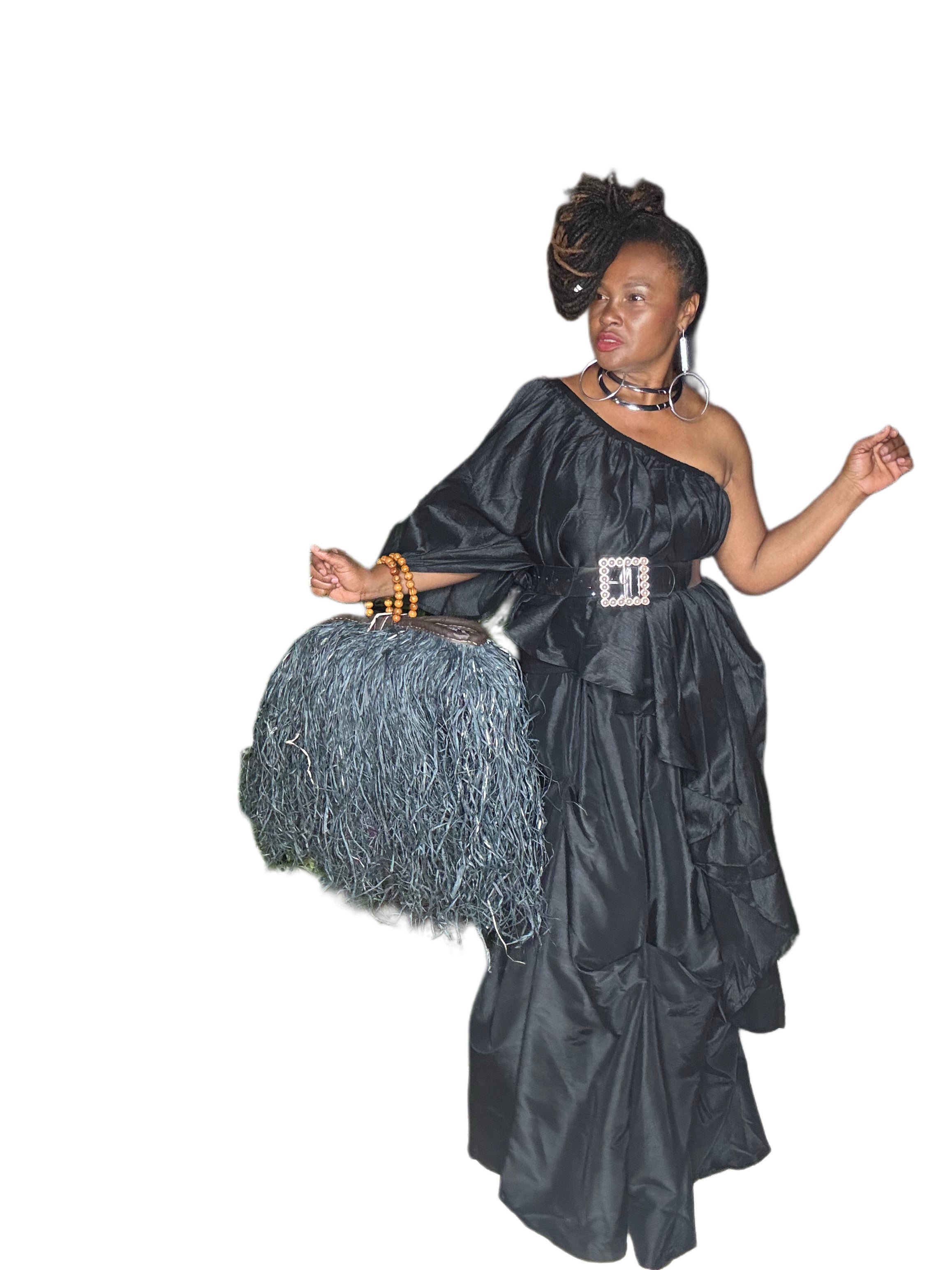 Black Cape Vest