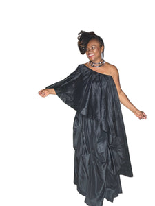 Black Cape Vest
