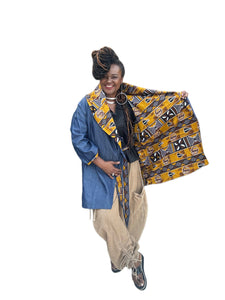 Reversible Belted Hoody Jacket