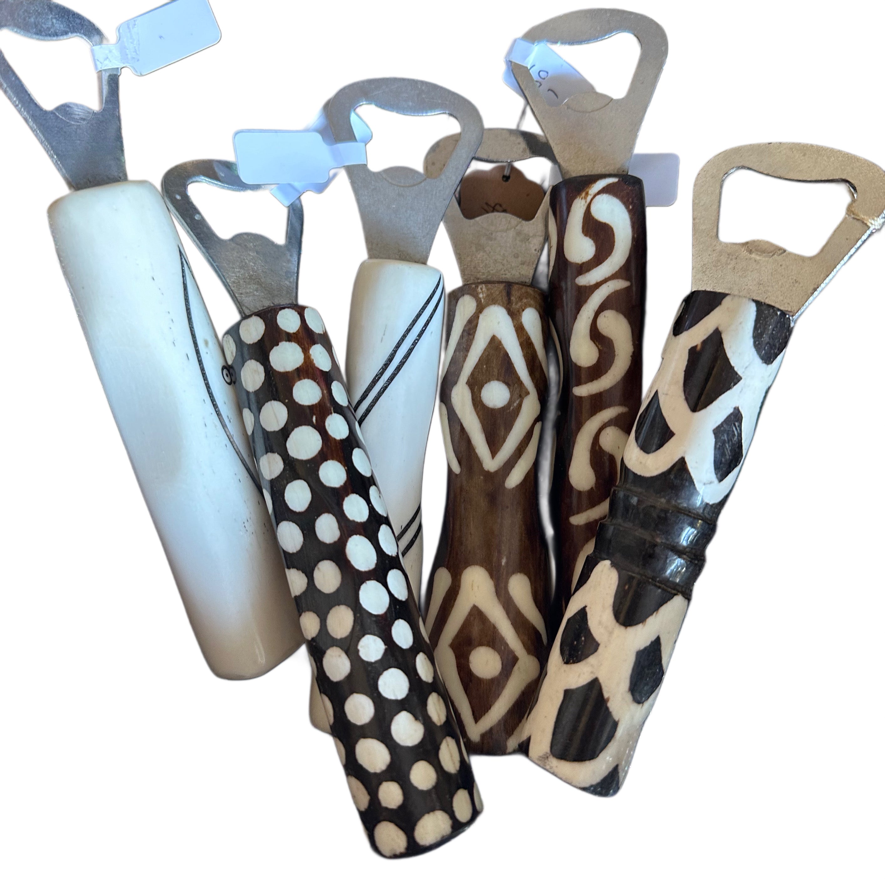 Wood & Bone Bottle Openers Handmade