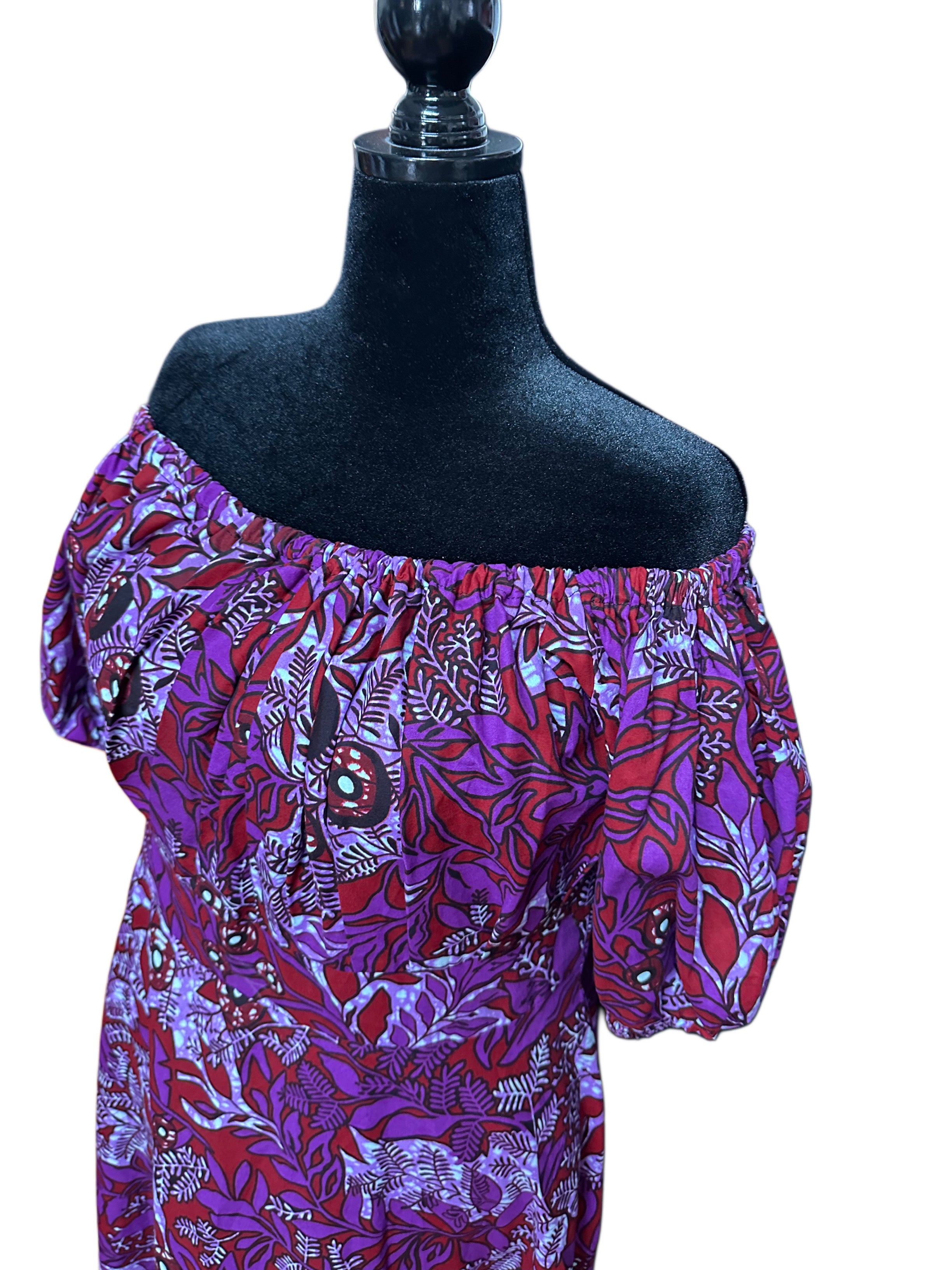 Ankara Handmade A-Line Maxi Dress