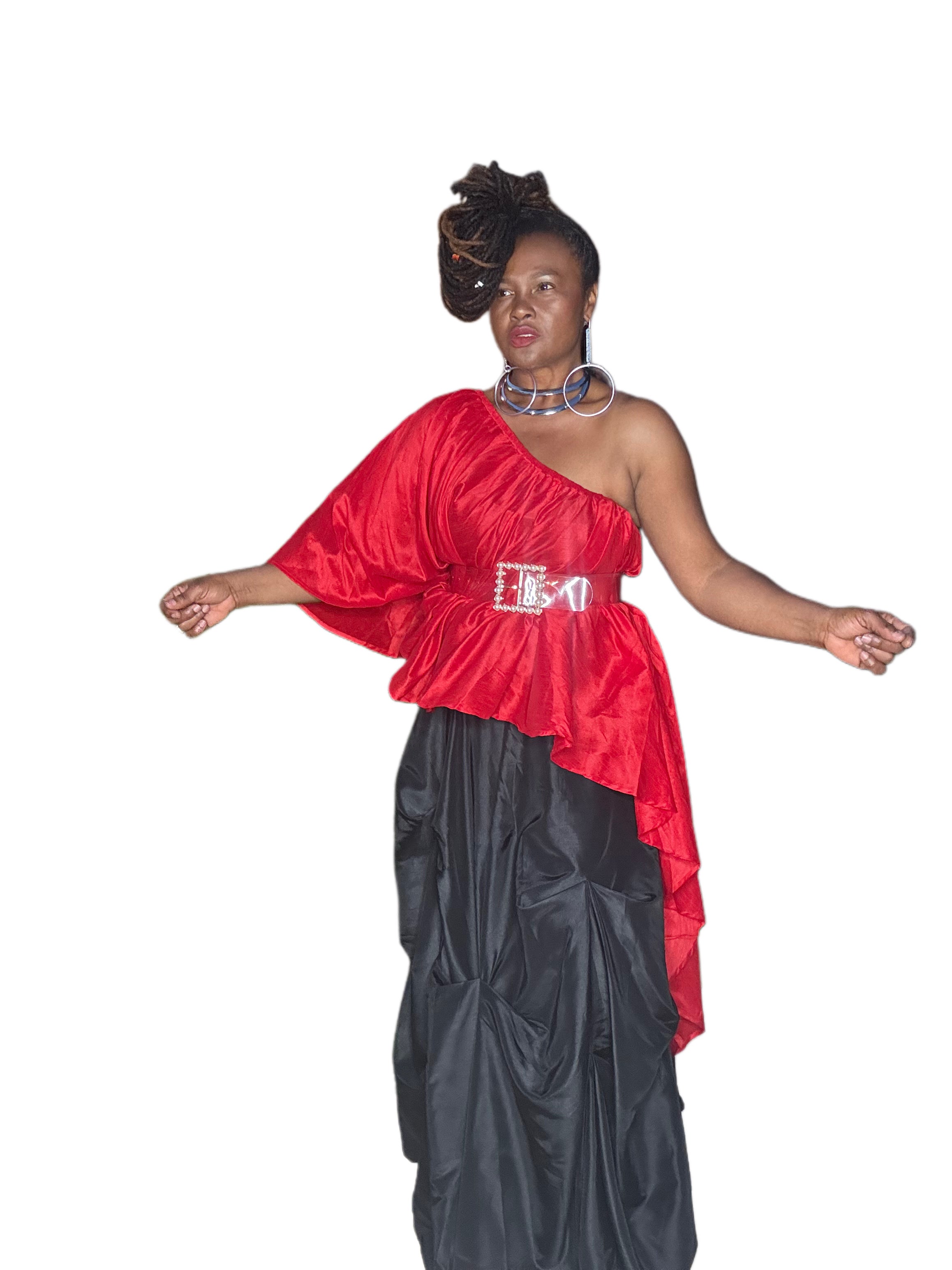 Red Cape Vest