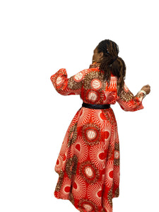 High-Low Collared Dress Jacket