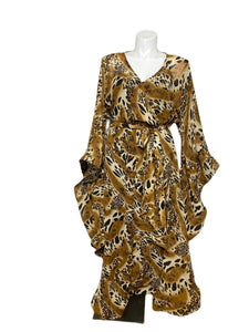 Animal print dress