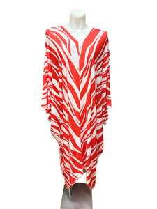 Print Dolman Sleeve Dress